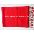 100% Seide reiner langer roter Dame Pashmina Schal